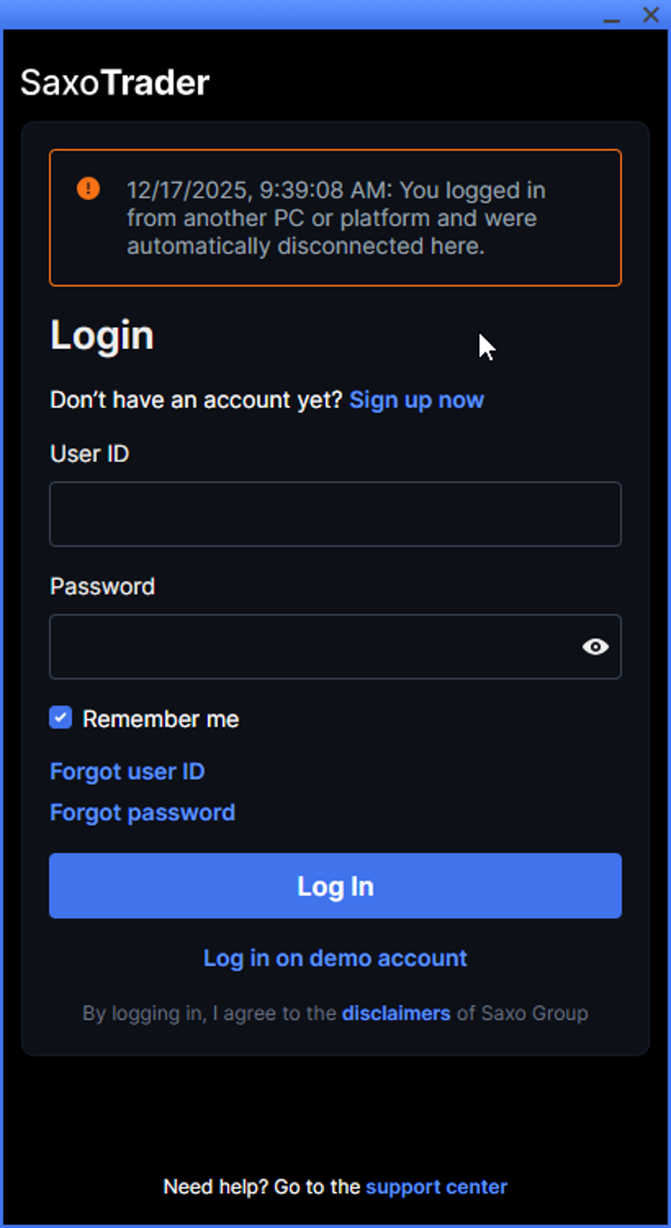 Multiple platform logout message.png