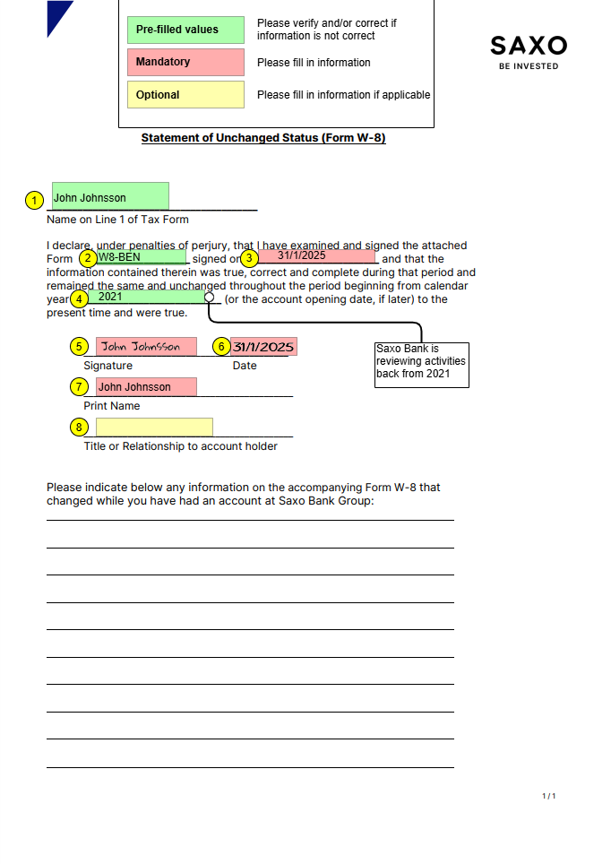 Affidavit instrukcja